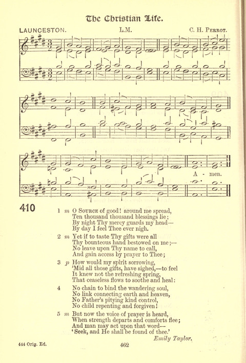 Worship Song: with accompanying tunes page 462