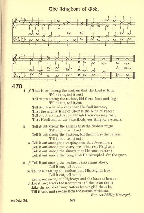 Worship Song: with accompanying tunes page 527