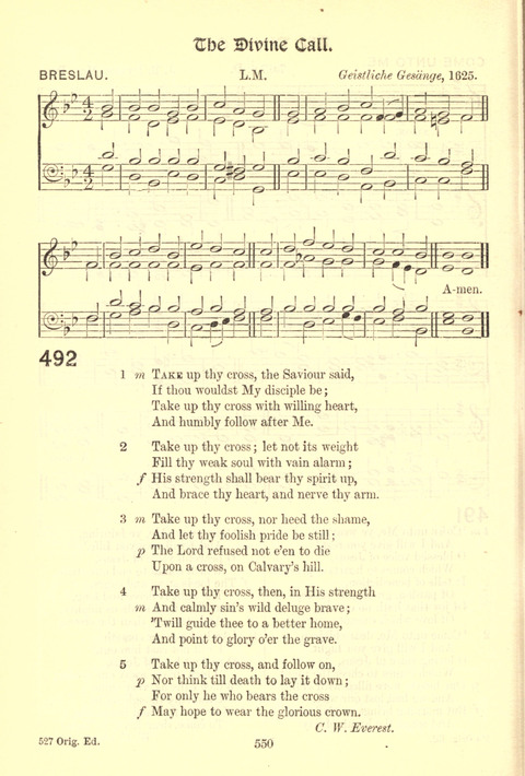 Worship Song: with accompanying tunes page 550