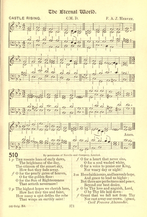 Worship Song: with accompanying tunes page 571