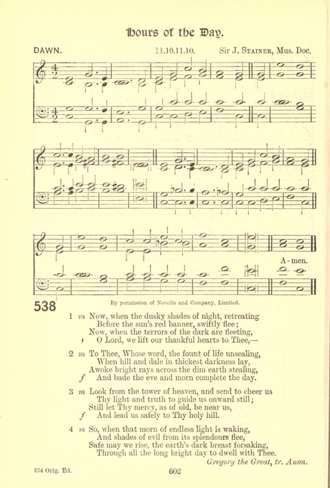 Worship Song: with accompanying tunes page 602