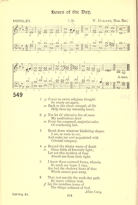 Worship Song: with accompanying tunes page 614