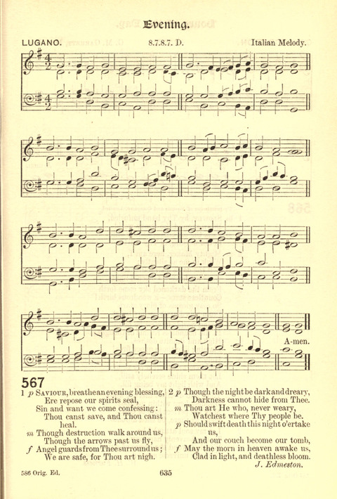 Worship Song: with accompanying tunes page 635