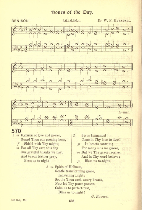 Worship Song: with accompanying tunes page 638