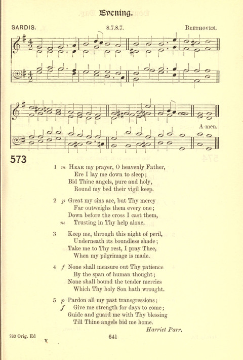 Worship Song: with accompanying tunes page 641