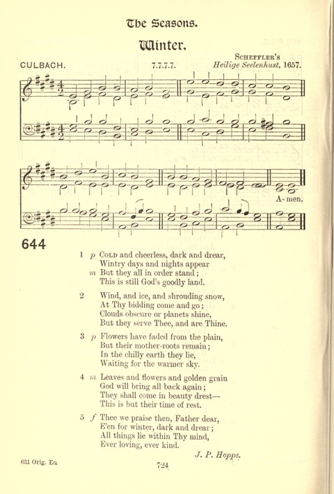 Worship Song: with accompanying tunes page 724