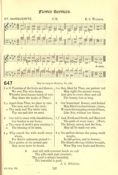 Worship Song: with accompanying tunes page 727