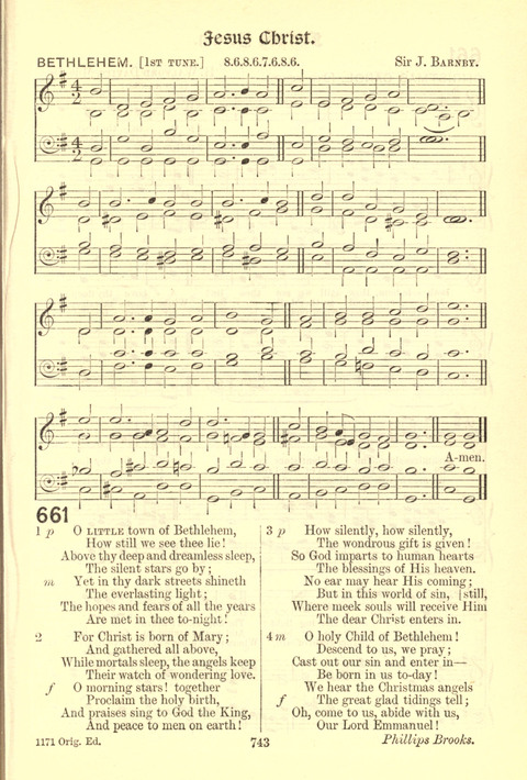 Worship Song: with accompanying tunes page 743