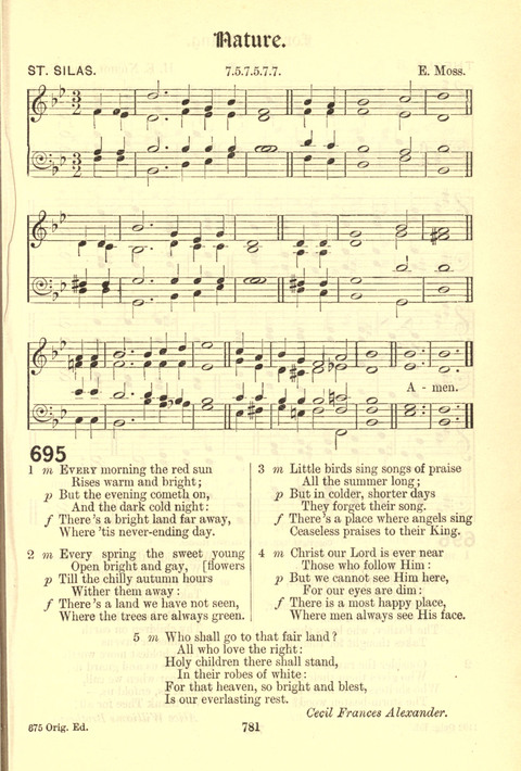 Worship Song: with accompanying tunes page 781