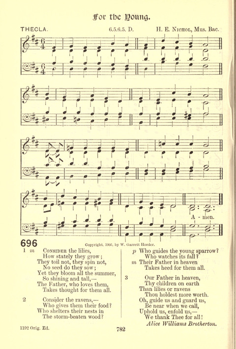 Worship Song: with accompanying tunes page 782