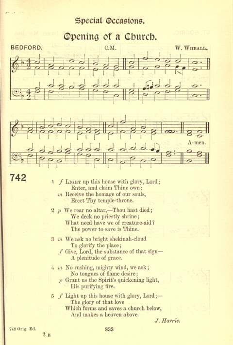 Worship Song: with accompanying tunes page 833