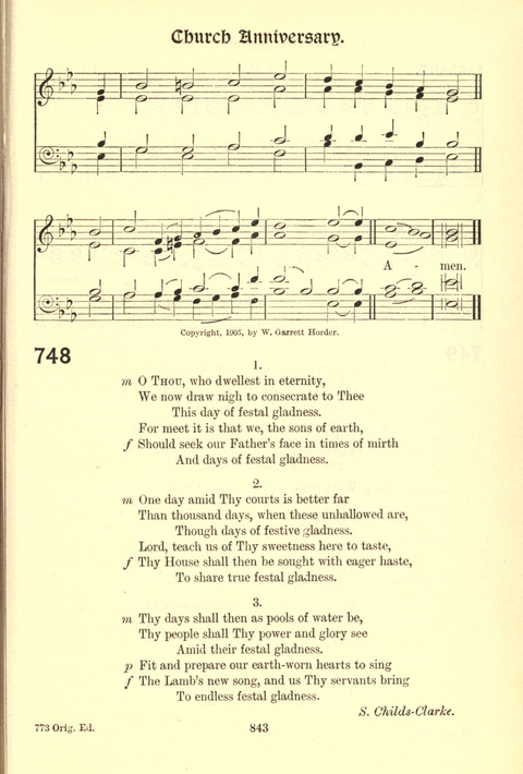 Worship Song: with accompanying tunes page 843