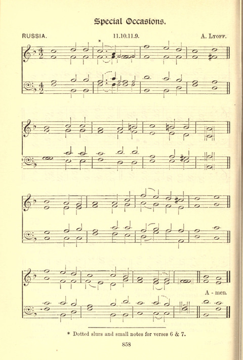 Worship Song: with accompanying tunes page 858