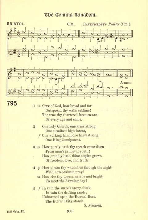 Worship Song: with accompanying tunes page 903