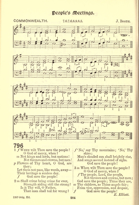 Worship Song: with accompanying tunes page 904