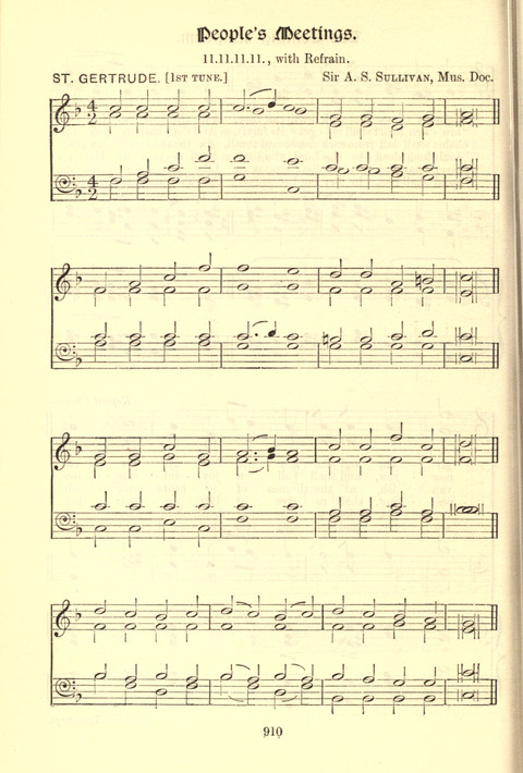 Worship Song: with accompanying tunes page 910