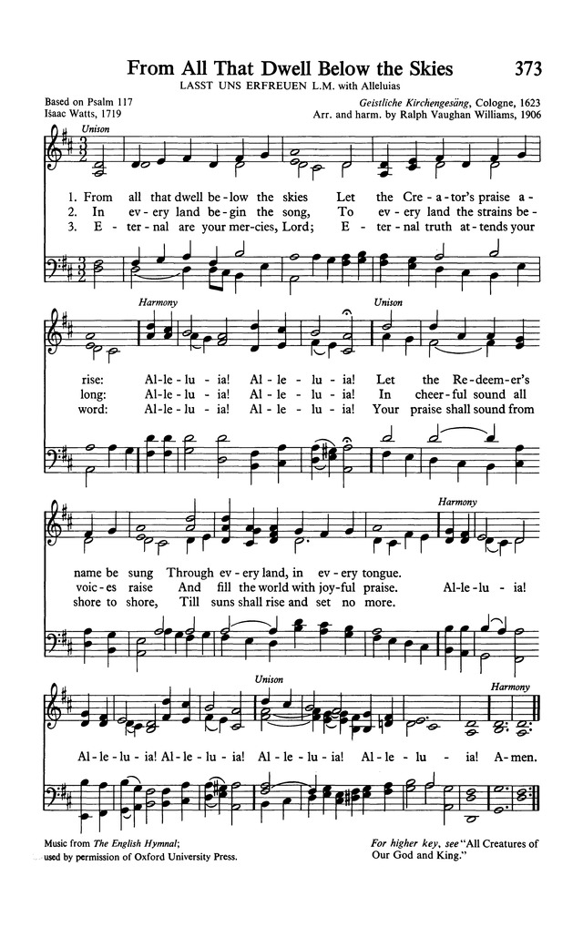 The Worshipbook: Services and Hymns page 373