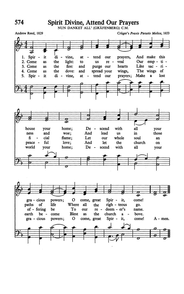 The Worshipbook: Services and Hymns page 574