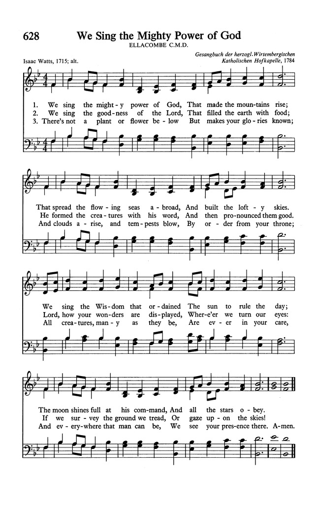 The Worshipbook: Services and Hymns page 628