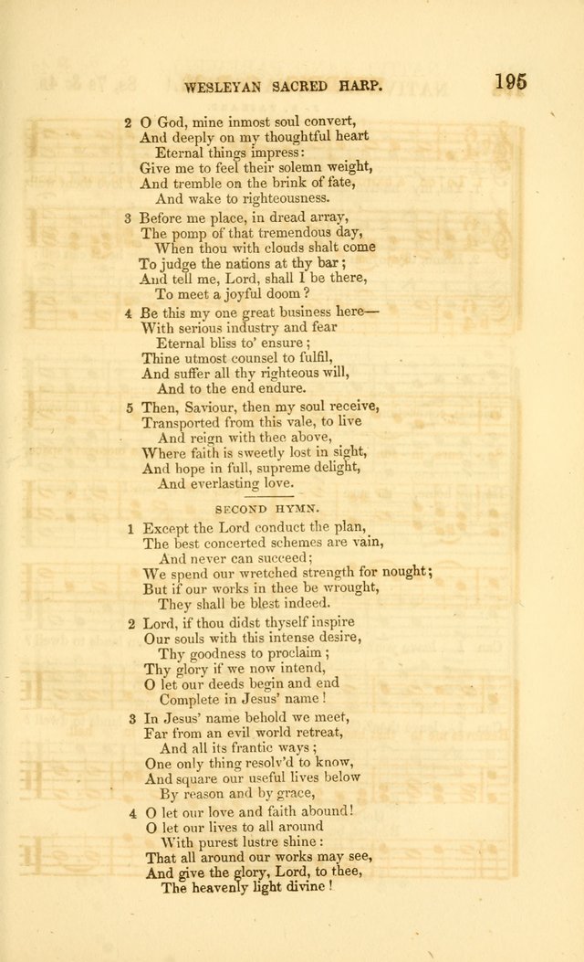 The Wesleyan Sacred Harp: a collection of choice tunes and hymns for prayer class and camp meetings, choirs and congregational singing page 202