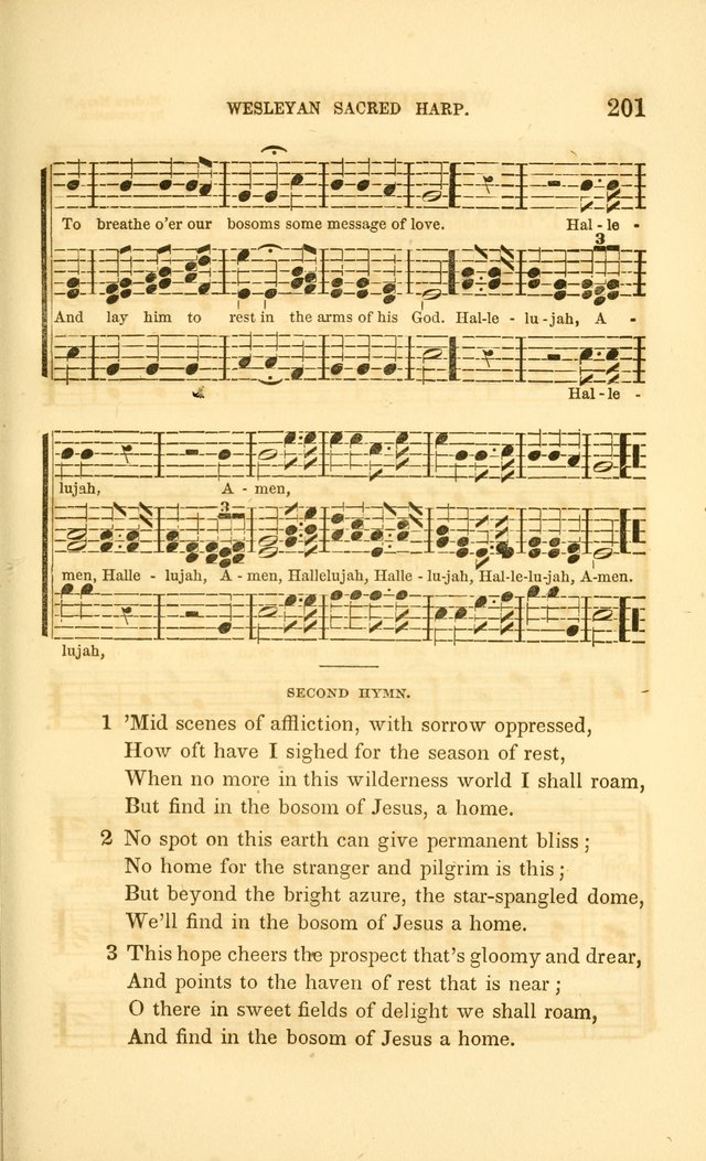 The Wesleyan Sacred Harp: a collection of choice tunes and hymns for prayer class and camp meetings, choirs and congregational singing page 208