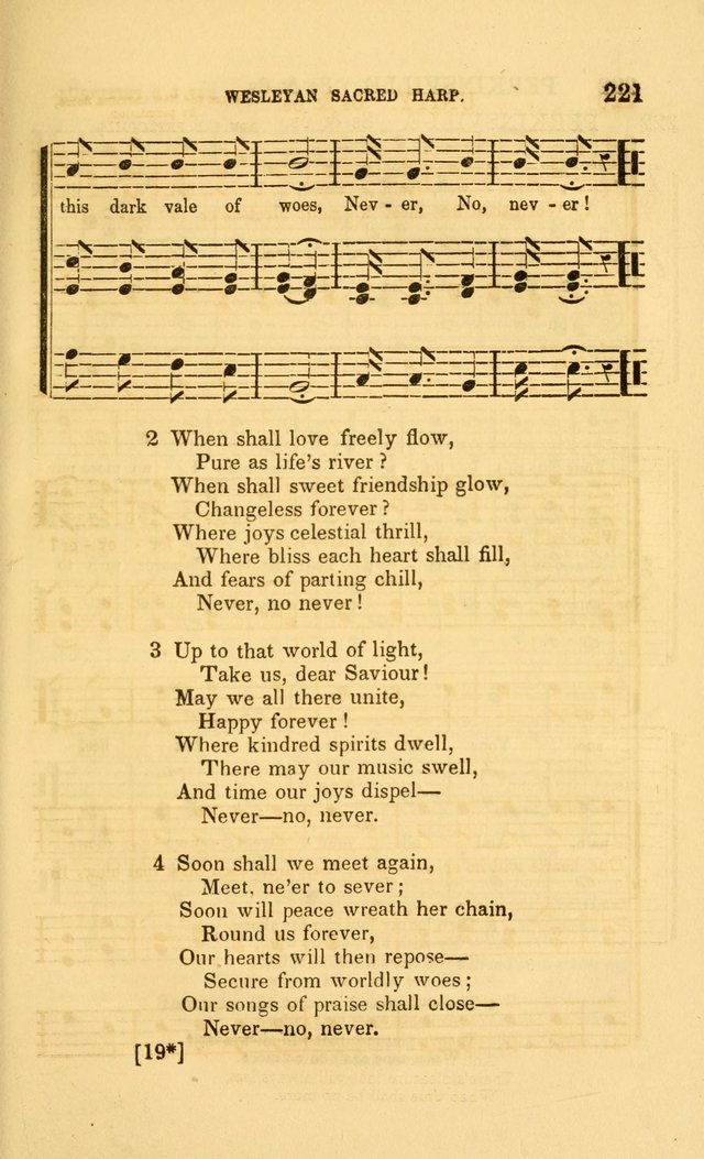 The Wesleyan Sacred Harp: a collection of choice tunes and hymns for prayer class and camp meetings, choirs and congregational singing page 228