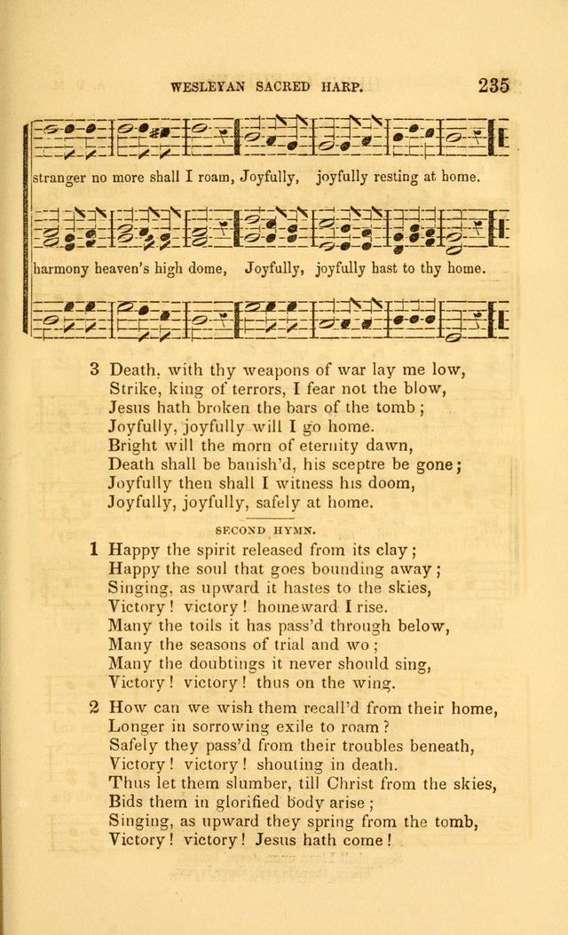 The Wesleyan Sacred Harp: a collection of choice tunes and hymns for prayer class and camp meetings, choirs and congregational singing page 242