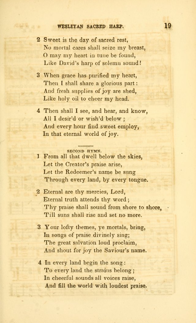 The Wesleyan Sacred Harp: a collection of choice tunes and hymns for prayer class and camp meetings, choirs and congregational singing page 26