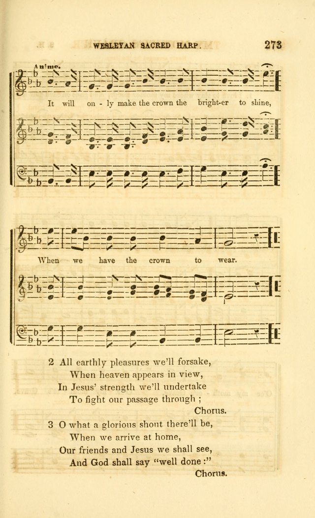 The Wesleyan Sacred Harp: a collection of choice tunes and hymns for prayer class and camp meetings, choirs and congregational singing page 280