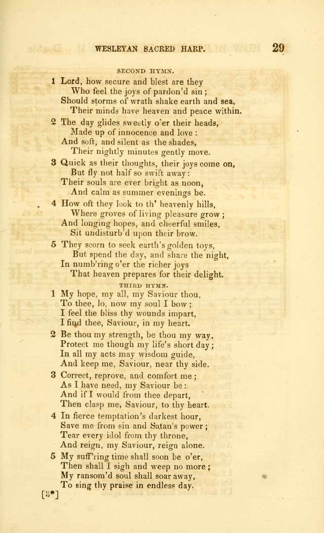 The Wesleyan Sacred Harp: a collection of choice tunes and hymns for prayer class and camp meetings, choirs and congregational singing page 36