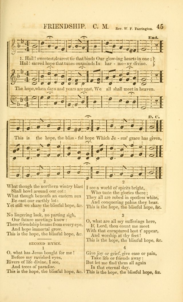 The Wesleyan Sacred Harp: a collection of choice tunes and hymns for prayer class and camp meetings, choirs and congregational singing page 52