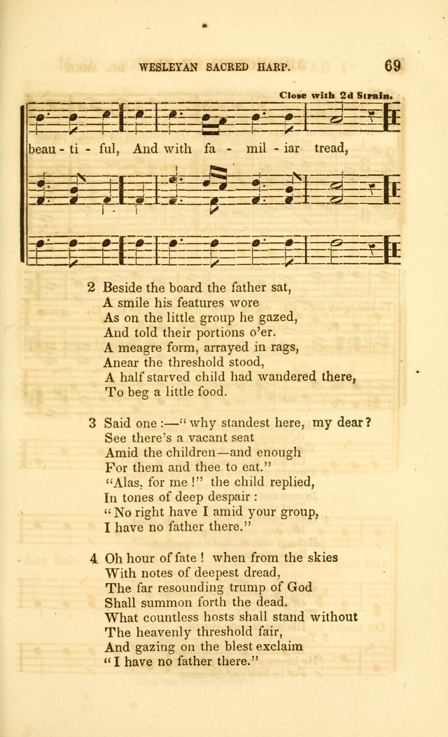 The Wesleyan Sacred Harp: a collection of choice tunes and hymns for prayer class and camp meetings, choirs and congregational singing page 76