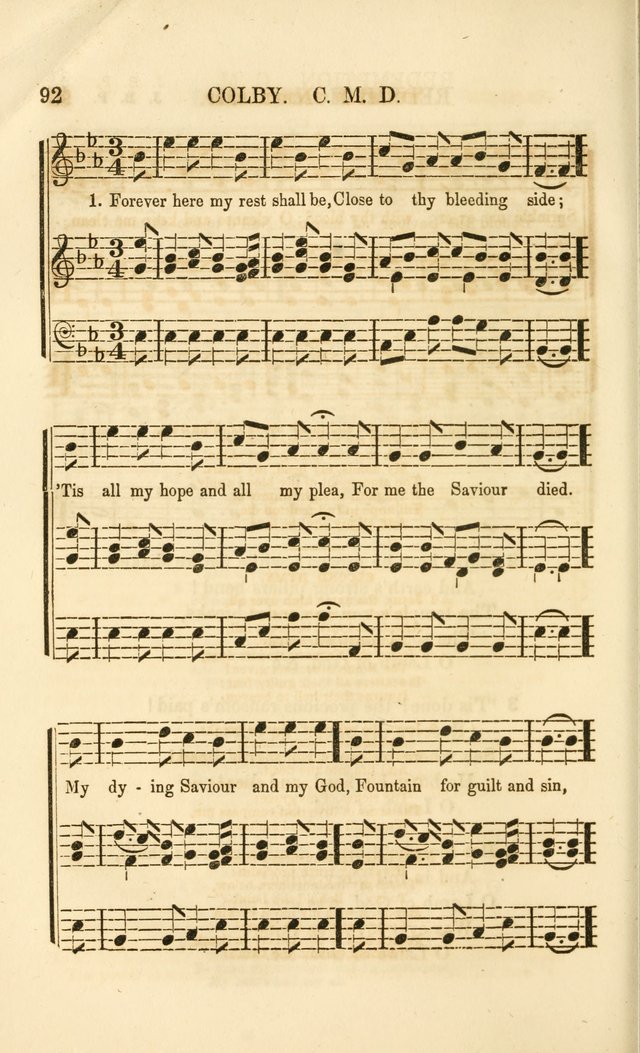 The Wesleyan Sacred Harp: a collection of choice tunes and hymns for prayer class and camp meetings, choirs and congregational singing page 99