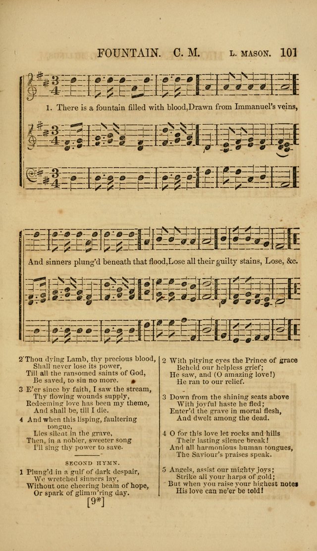 The Wesleyan Sacred Harp: a collection of choice tunes and hymns for prayer class, and camp meetings, choirs, and congregational singing page 106