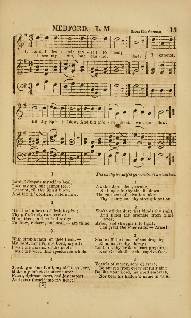 The Wesleyan Sacred Harp: a collection of choice tunes and hymns for prayer class, and camp meetings, choirs, and congregational singing page 18