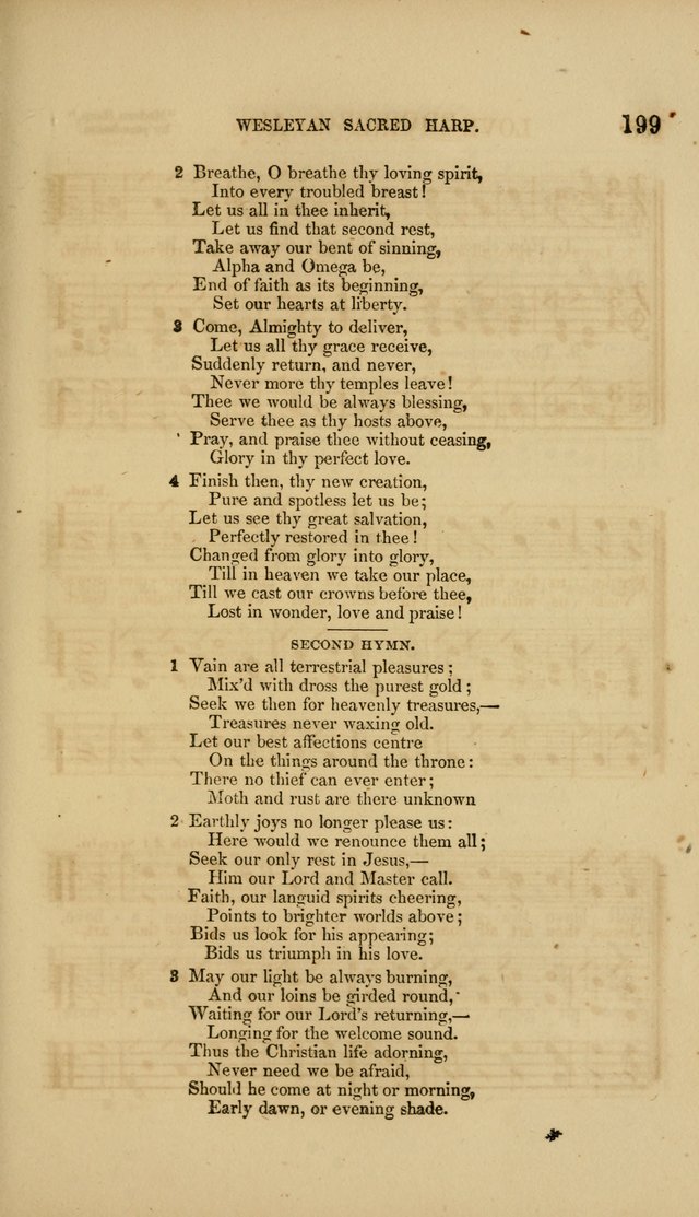 The Wesleyan Sacred Harp: a collection of choice tunes and hymns for prayer class, and camp meetings, choirs, and congregational singing page 204