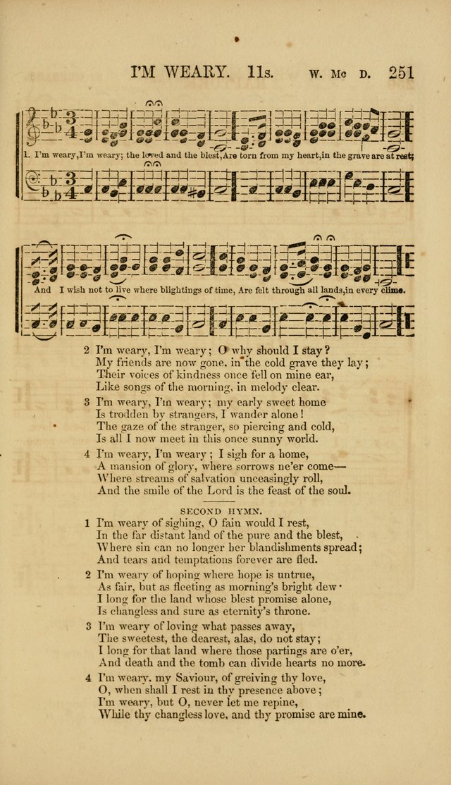 The Wesleyan Sacred Harp: a collection of choice tunes and hymns for prayer class, and camp meetings, choirs, and congregational singing page 256