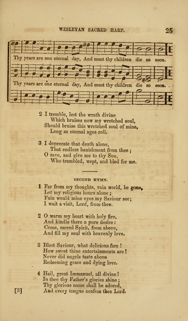 The Wesleyan Sacred Harp: a collection of choice tunes and hymns for prayer class, and camp meetings, choirs, and congregational singing page 30