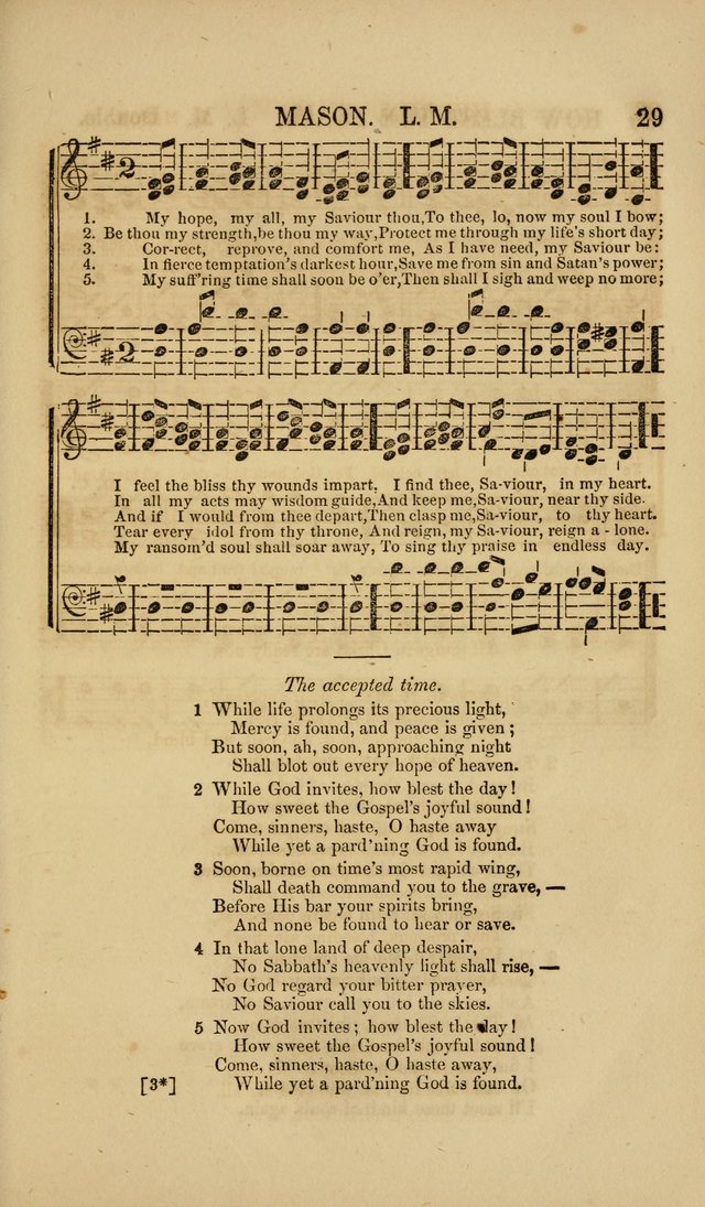 The Wesleyan Sacred Harp: a collection of choice tunes and hymns for prayer class, and camp meetings, choirs, and congregational singing page 34