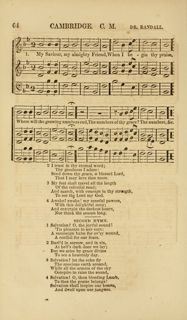 The Wesleyan Sacred Harp: a collection of choice tunes and hymns for prayer class, and camp meetings, choirs, and congregational singing page 69