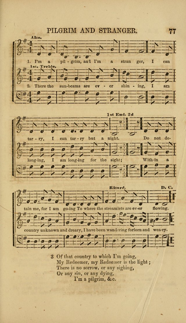 The Wesleyan Sacred Harp: a collection of choice tunes and hymns for prayer class, and camp meetings, choirs, and congregational singing page 82