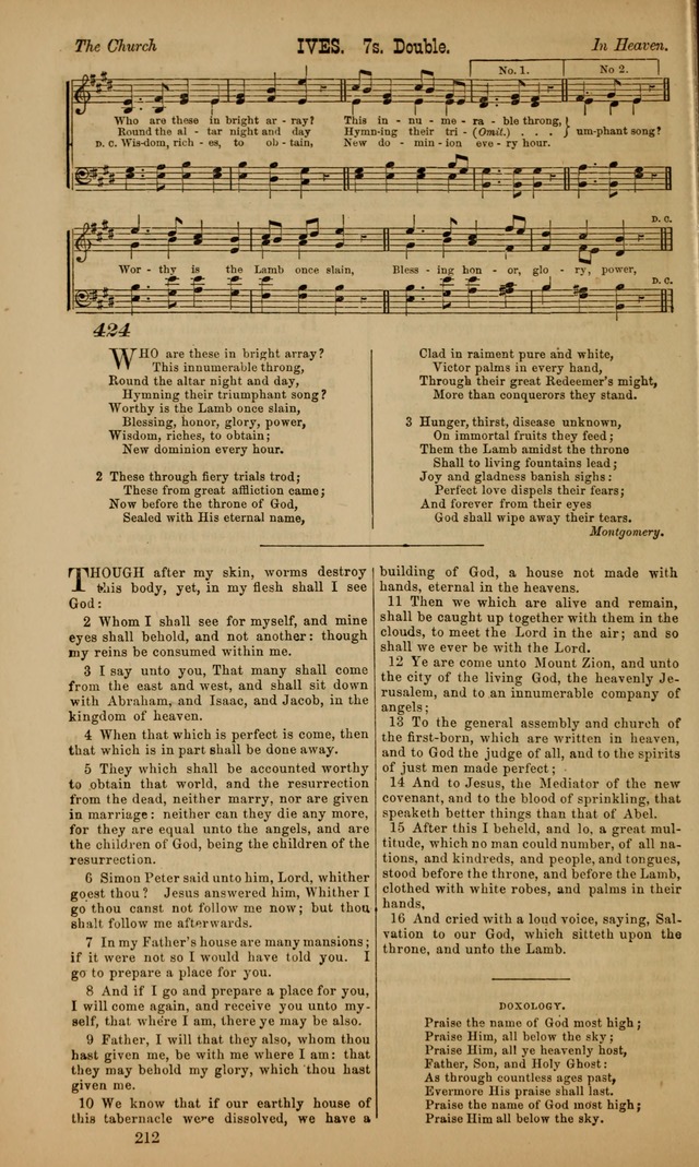 Worship in the School Room: a manual of devotion intended especially for the school, also adapted to the family page 212