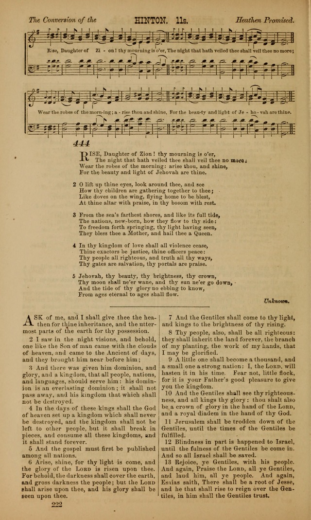 Worship in the School Room: a manual of devotion intended especially for the school, also adapted to the family page 222