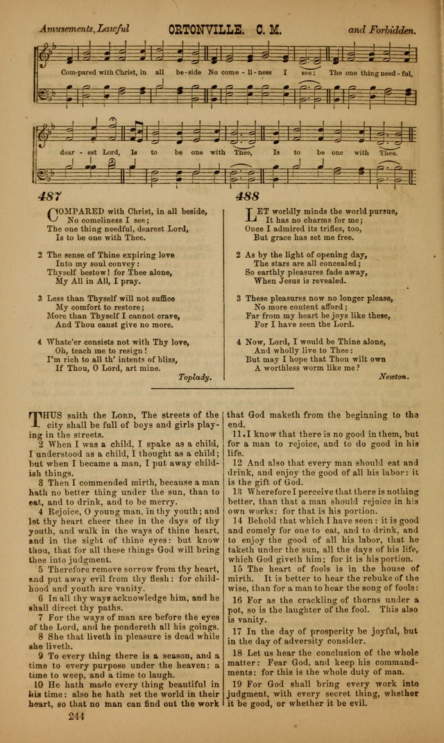 Worship in the School Room: a manual of devotion intended especially for the school, also adapted to the family page 244