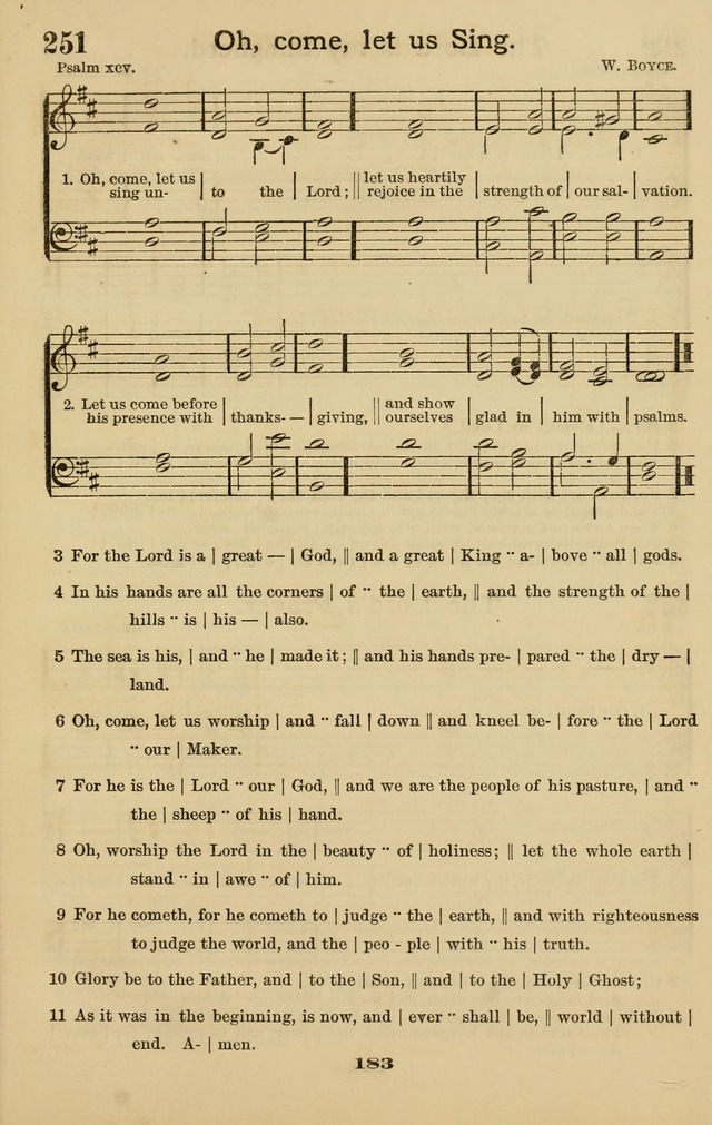 Westminster Sabbath School Hymnal, a collection of hymns and tunes for use in sabbath-schools and social meetings page 184