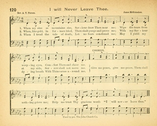 Winnowed Songs for Sunday Schools page 127