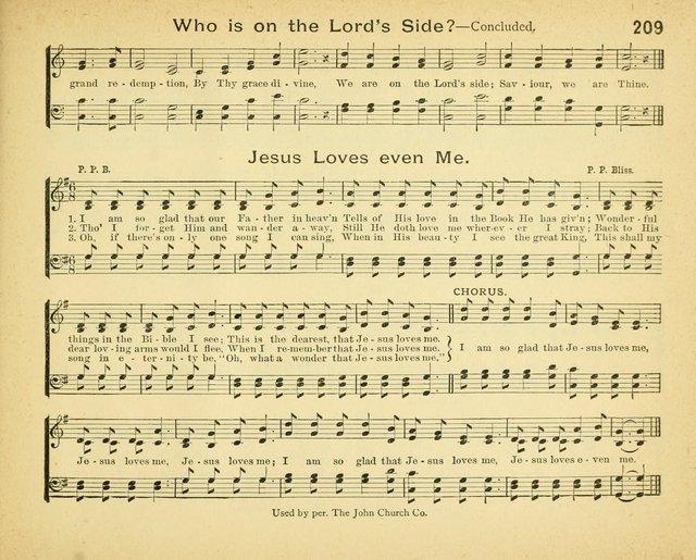 Winnowed Songs for Sunday Schools page 216