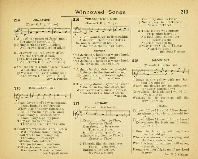 Winnowed Songs for Sunday Schools page 220