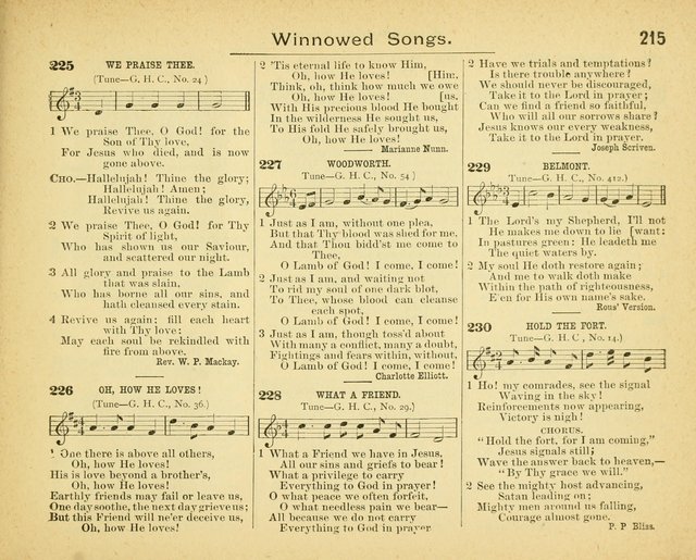 Winnowed Songs for Sunday Schools page 222