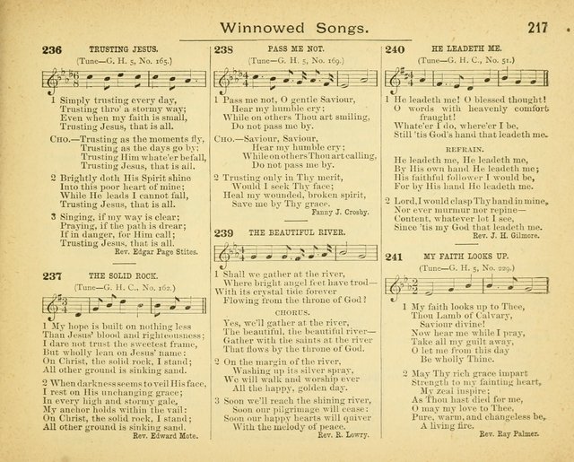 Winnowed Songs for Sunday Schools page 224